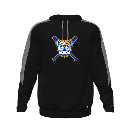 [CUS-DFW-HOOD-FLC-LSL-BLK-YXS-LOGO1] Hoodie (Youth XS, Black, Logo 1)