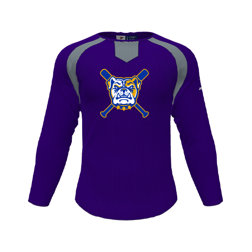 [CUS-DFW-PULL-FLC-CNK-LSL-PUR-YS-LOGO1] Pullover (Youth S, Purple, Logo 1)