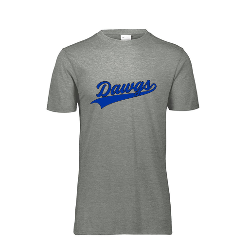 [FTSCUBGY-AS-LOGO2] Decker Men's Tri-Blend T-Shirt - Short Sleeve (Adult S, Gray, Logo 2)