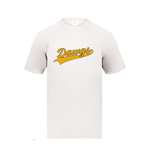[2791.005.S-LOGO3] Youth Smooth Sport T-Shirt (Youth S, White, Logo 3)