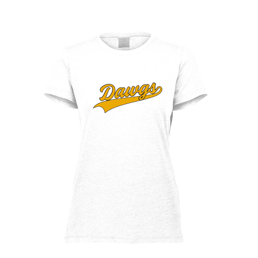 [FTSCUBWH-FAXS-LOGO3] Decker Women's Tri-Blend T-Shirt - Short Sleeve (Female Adult XS, White, Logo 3)