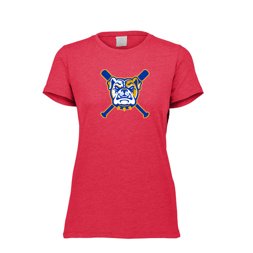 [3067.V96.XS-LOGO1] Ladies Ultra-blend T-Shirt (Female Adult XS, Red, Logo 1)