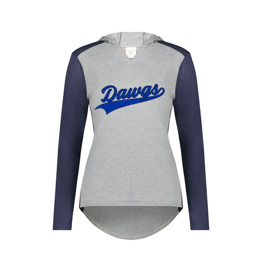 [6902.29V.XS-LOGO2] Ladies Vintage Hoodie (Female Adult XS, Navy, Logo 2)