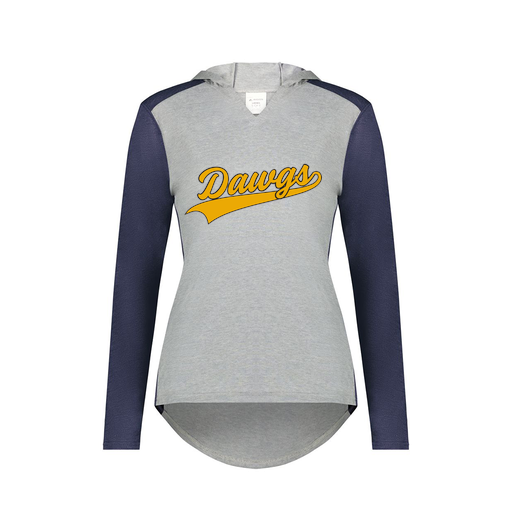[6902.29V.XS-LOGO3] Ladies Vintage Hoodie (Female Adult XS, Navy, Logo 3)