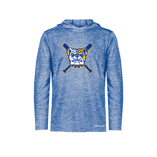 [FOLHCGRY-AS-LOGO1] Decker Men's Charge Hoodie (Adult S, Royal, Logo 1)