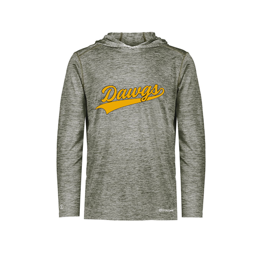 [FOLHCGGY-AS-LOGO3] Decker Men's Charge Hoodie (Adult S, Gray, Logo 3)