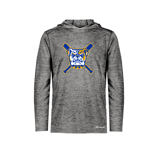 [FOLHCGBK-YS-LOGO1] Decker Youth Charge Hoodie (Youth S, Black, Logo 1)