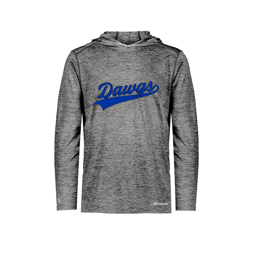 [FOLHCGBK-YS-LOGO2] Decker Youth Charge Hoodie (Youth S, Black, Logo 2)