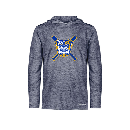 [CUS-DFW-CHGHOOD-PER-LSL-NVY-YS-LOGO1] Youth Charge Hoodie (Youth S, Navy, Logo 1)