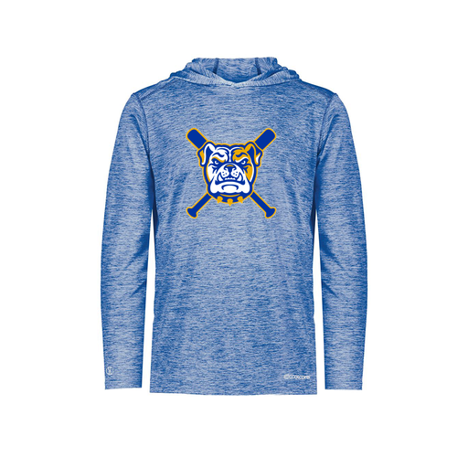 [FOLHCGRY-YS-LOGO1] Decker Youth Charge Hoodie (Youth S, Royal, Logo 1)