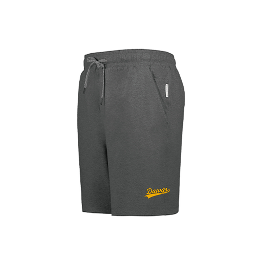[223604.E83.S-LOGO3] YOUTH Ventura Soft Knit SHORTS (Youth S, Gray, Logo 3)