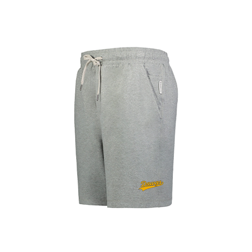 [223604.013.S-LOGO3] YOUTH Ventura Soft Knit SHORTS (Youth S, Silver, Logo 3)