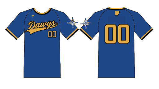 Paragould Dawgs - Blue Jersey (NO NAME)